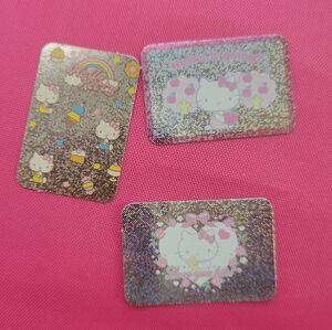 Vintage Hello Kitty Glitter sticker set